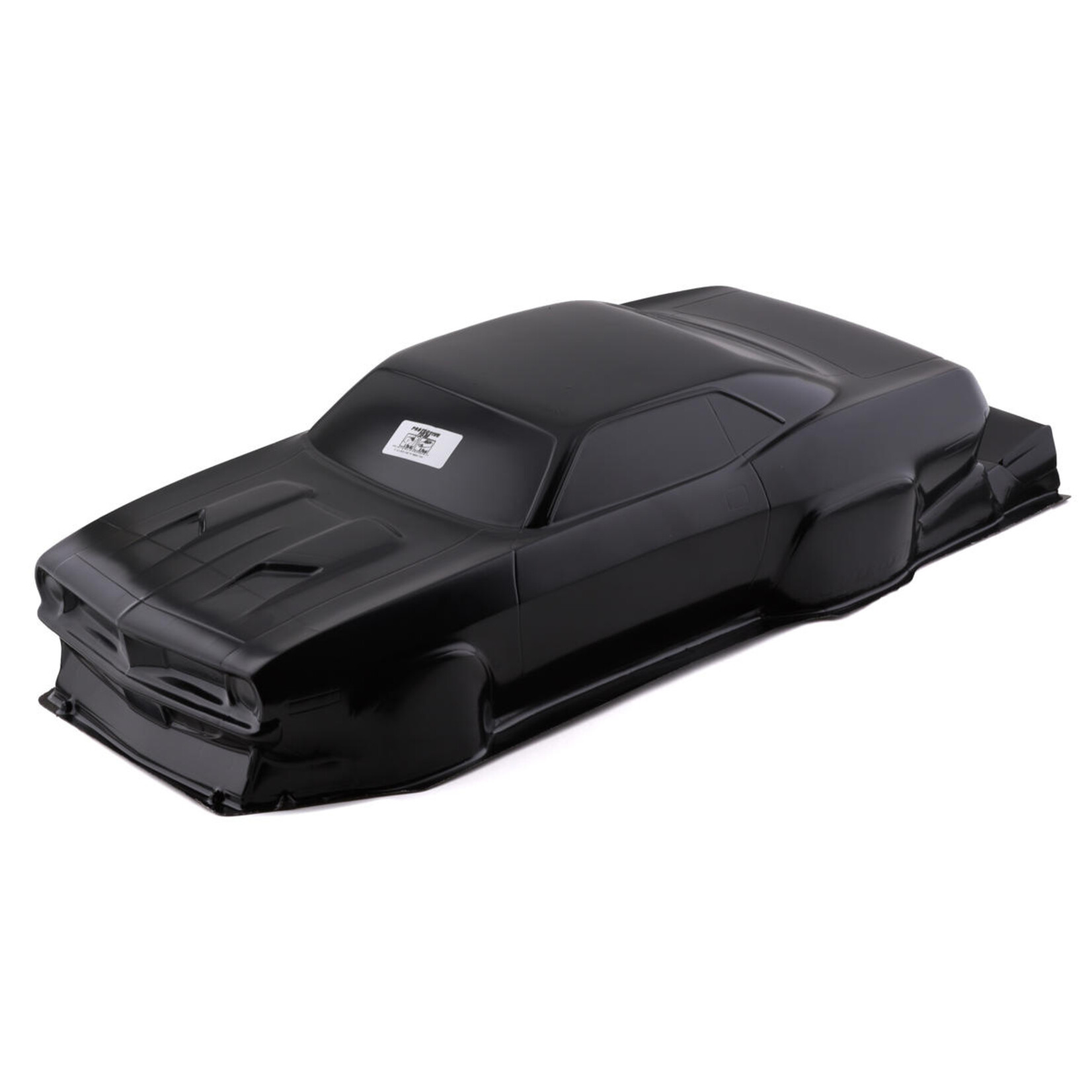 Pro-Line #3550-18 Pro-Line 1972 Plymouth Barracuda Motown Missile No Prep Drag Racing Body (Black) (Tough-Color)