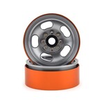 Team KNK Team KNK 5 Slot 1.9" Aluminum Beadlock Wheel (Natural) (2) #KNKW90200