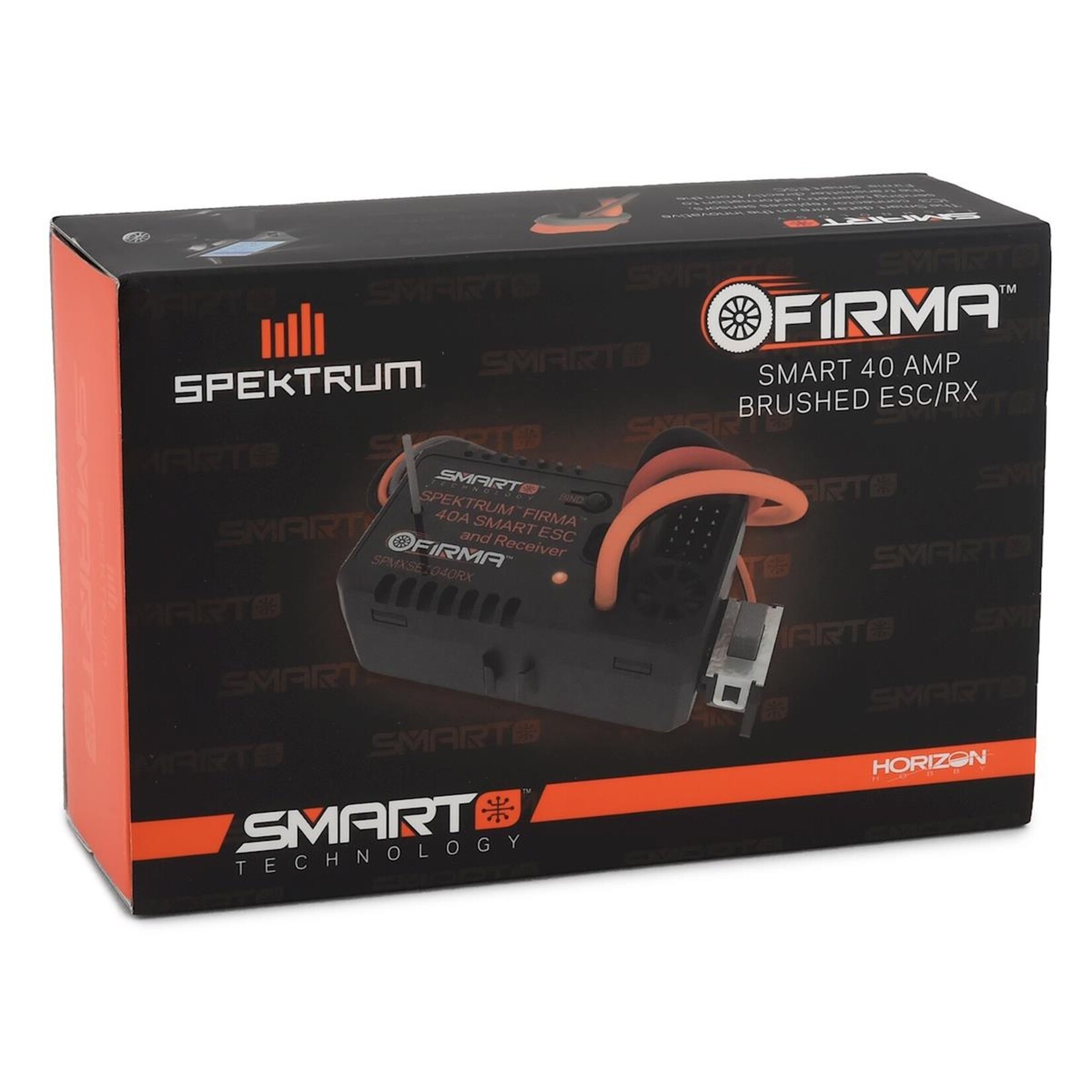 Spektrum Spektrum RC Firma 40 Amp Brushed Smart 2-in-1 ESC & Receiver #SPMXSE1040RX