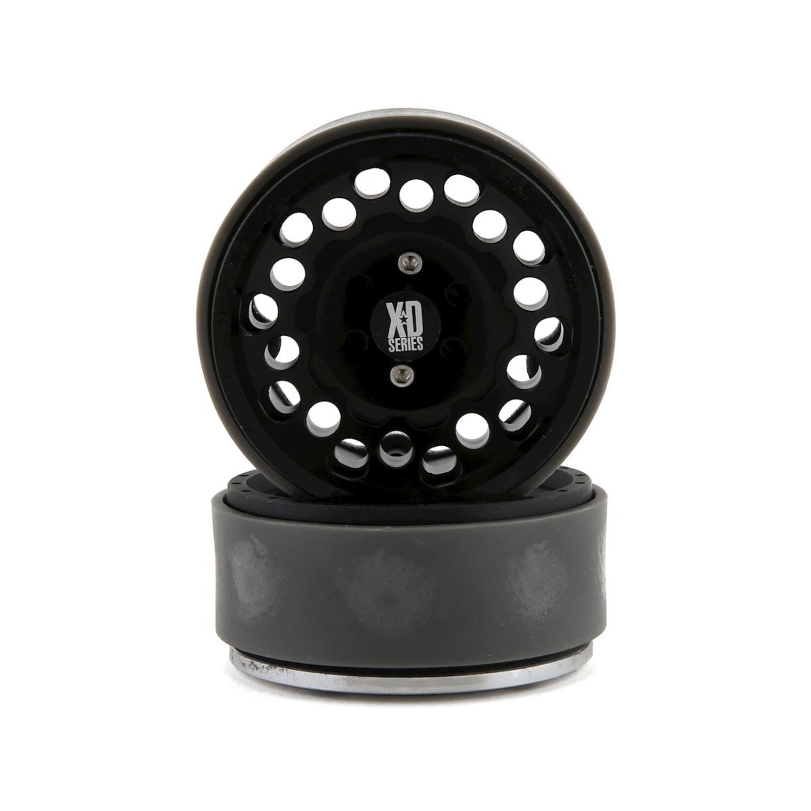 Incision #IRC00330 Incision KMC 1.9" XD129 Holeshot Crawler Wheel (Black) (2)