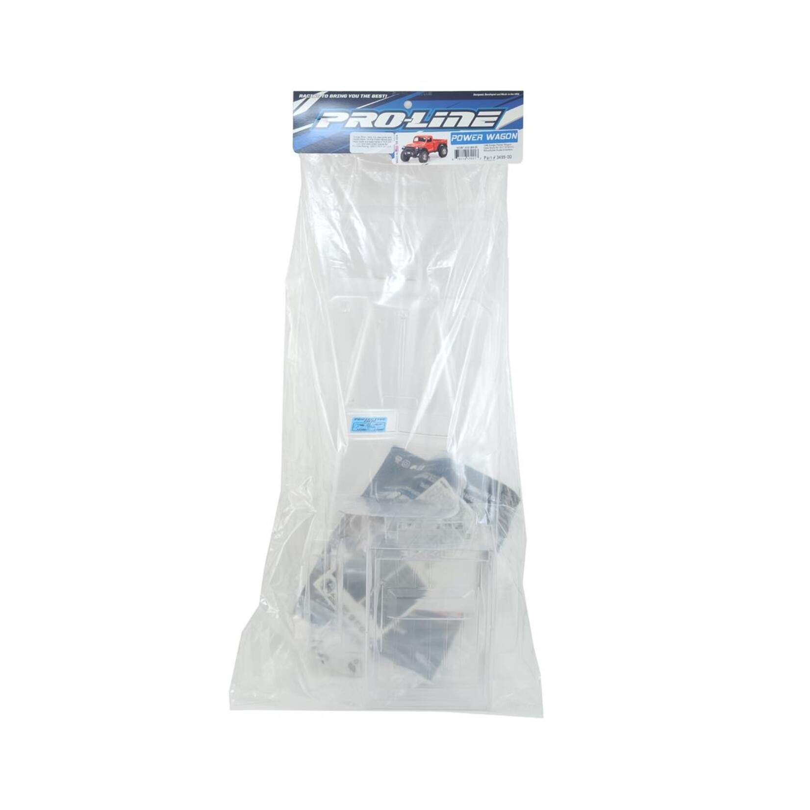 Pro-Line #3499-00 Pro-Line 1946 Dodge Power Wagon 12.3" Crawler Body (Clear)