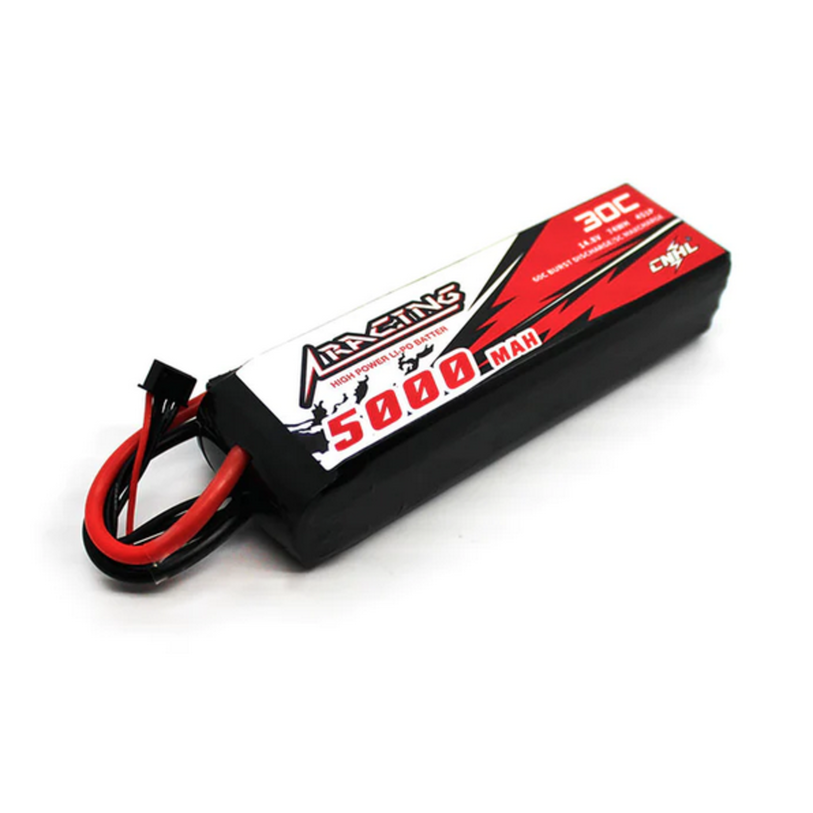 CNHL Racing #TR500304  CNHL Racing Series 5000mAh 14.8V 30C 4S LiPo Battery w/TRX Plug