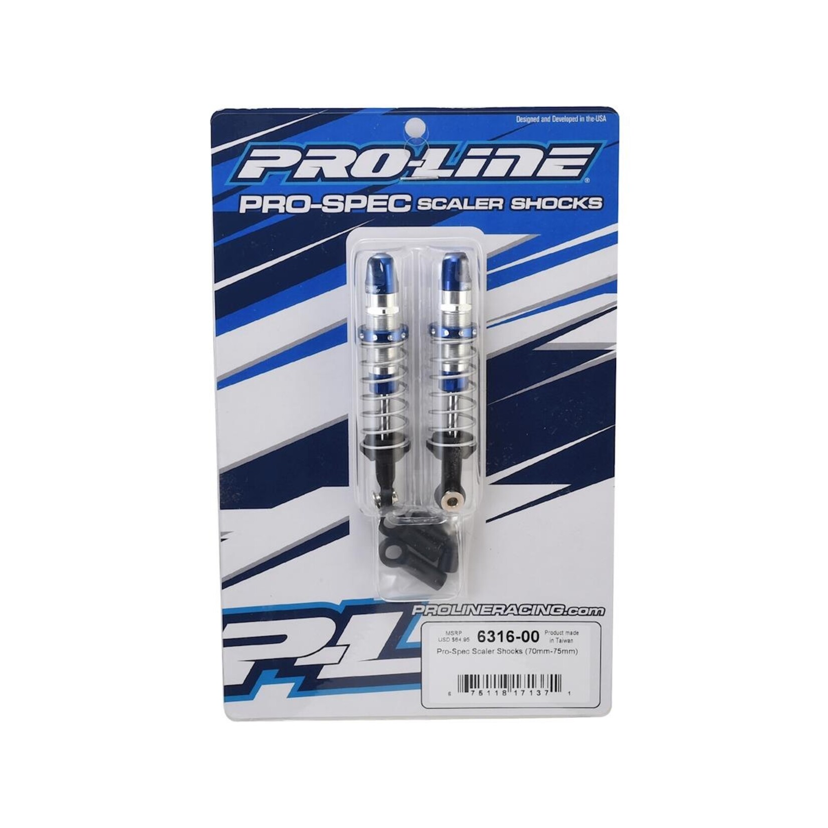 Pro-Line Pro-Line Pro-Spec Scaler Shocks (70mm-75mm) #6316-00