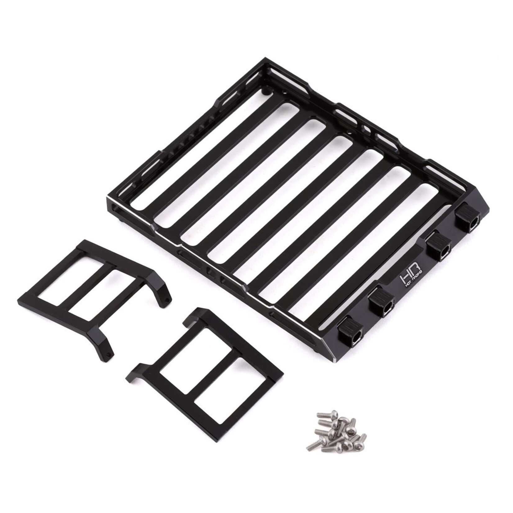 Hot Racing #SXTF282RR Hot Racing Axial SCX24 Jeep Aluminum Roof Rack w/Light Pods