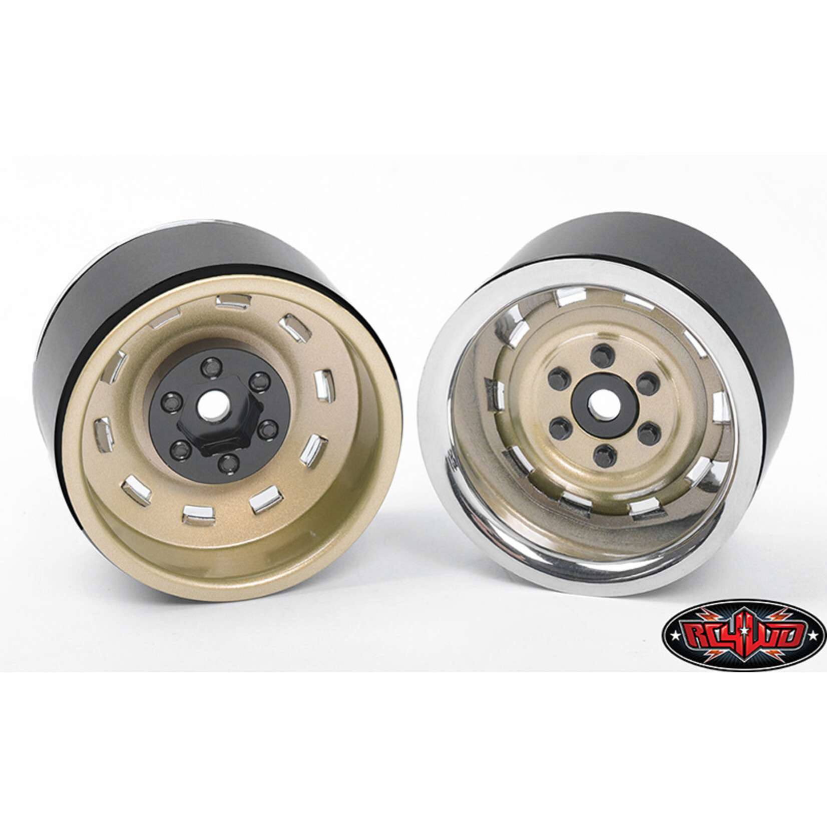 RC4WD #Z-W0324 RC4WD Rally 1.9" Beadlock Wheels (Gold)