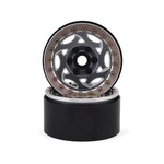 SSD RC #SSD00402 SSD RC 1.9” Champion Beadlock Wheels (Grey/Silver) (2)