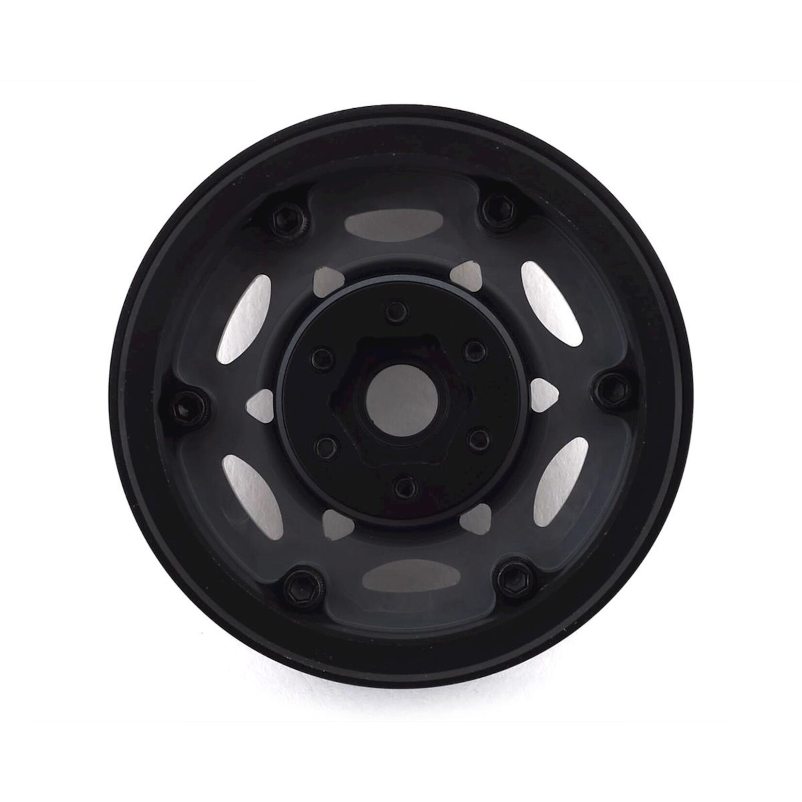 SSD RC #SSD00402 SSD RC 1.9” Champion Beadlock Wheels (Grey/Silver) (2)