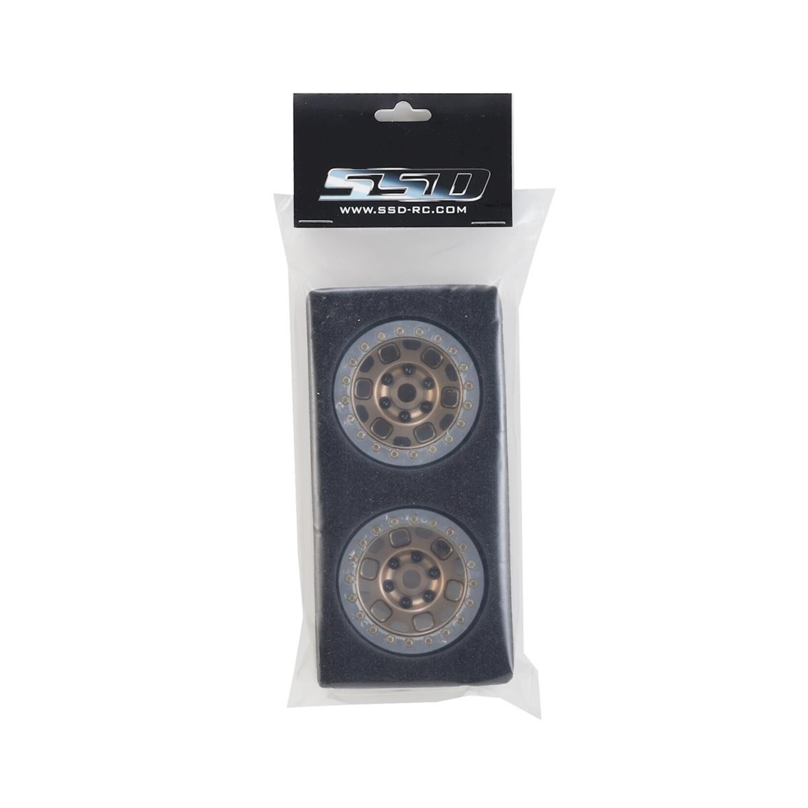 SSD RC #SSD00233 SSD RC 1.9” Contender Beadlock Wheels (Bronze)