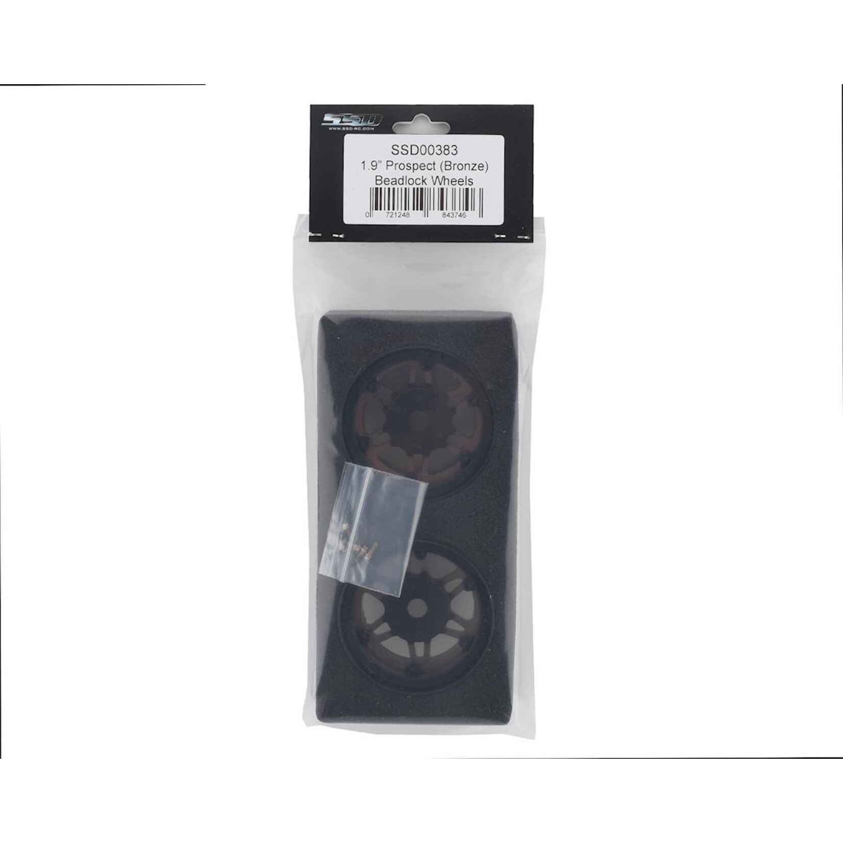 SSD RC SSD RC 1.9” Prospect Beadlock Wheels (Bronze) (2) #SSD00383