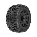 Pro-Line #PRO1017510  Pro-Line Trencher LP 3.8" Pre-Mounted Truck Tires (2) (Black) (M2) w/Raid 8x32 Removable Hex Wheels