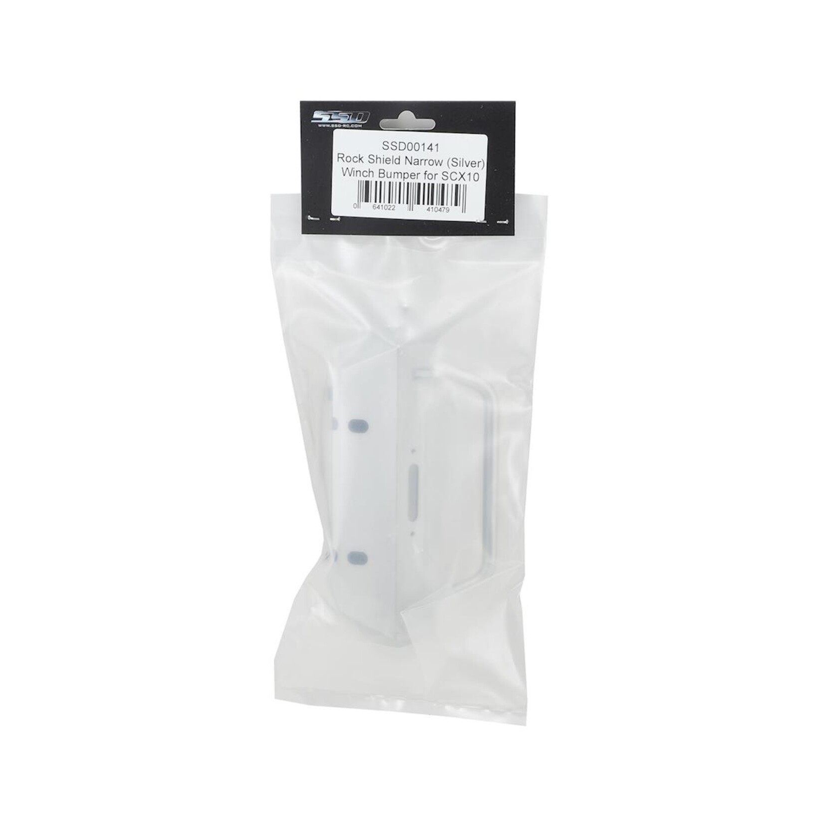 SSD RC #SSD00141 SSD RC Rock Shield Narrow Winch Bumper (Silver)