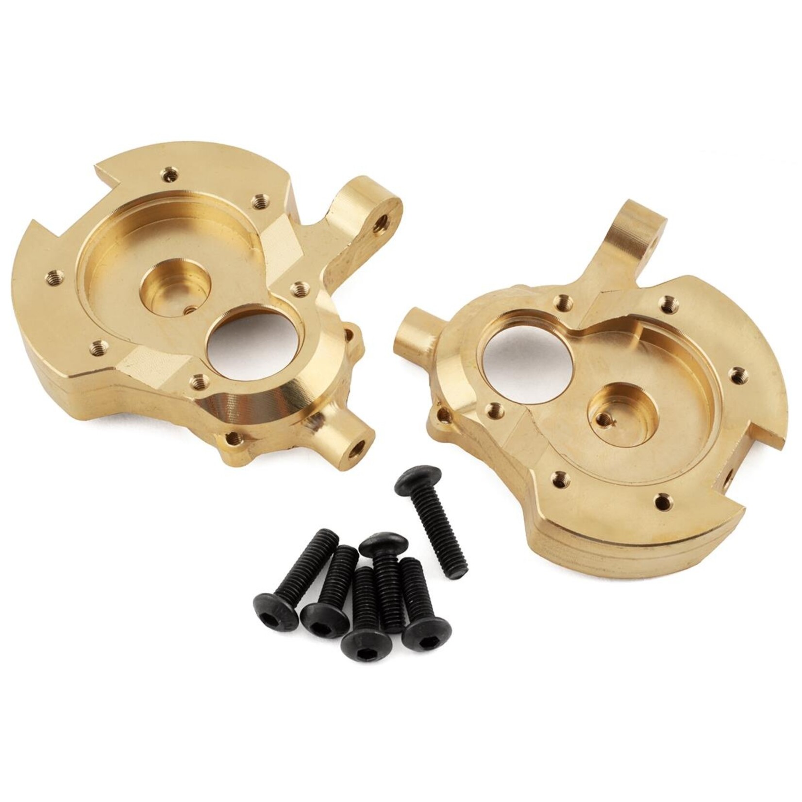 Hot Racing #EVE21HM Hot Racing Redcat Gen8 Brass Heavy Metal Front Knuckle Set