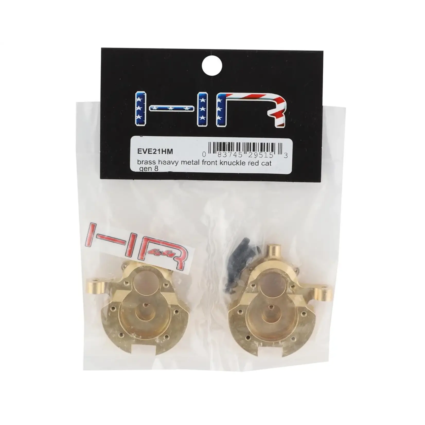 Hot Racing #EVE21HM Hot Racing Redcat Gen8 Brass Heavy Metal Front Knuckle Set