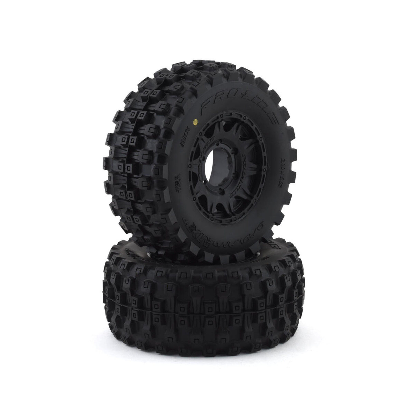 Pro-Line #PRO1017410 Pro-Line Badlands MX28 Belted 2.8" Pre-Mounted Truck Tires (2) (Black) (M2)