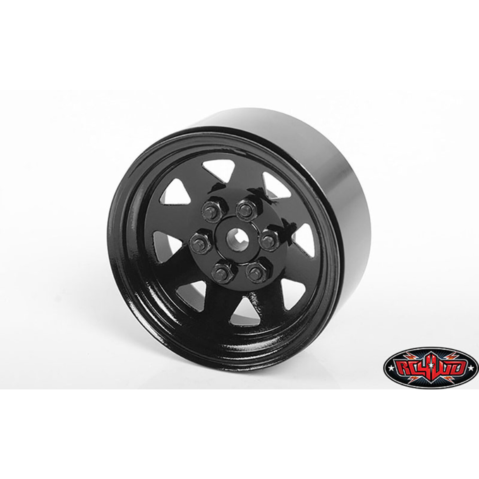 RC4WD #Z-W0130 RC4WD 6 Lug Wagon 1.9" Stamped Beadlock Wheel (Black)