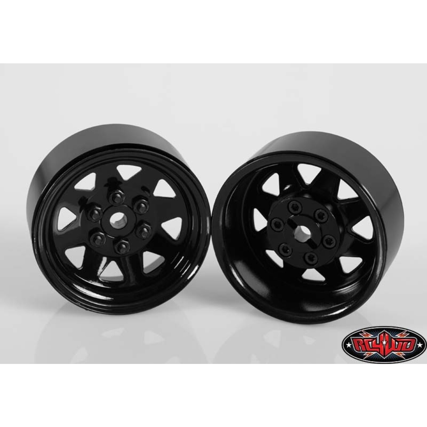 RC4WD #Z-W0130 RC4WD 6 Lug Wagon 1.9" Stamped Beadlock Wheel (Black)