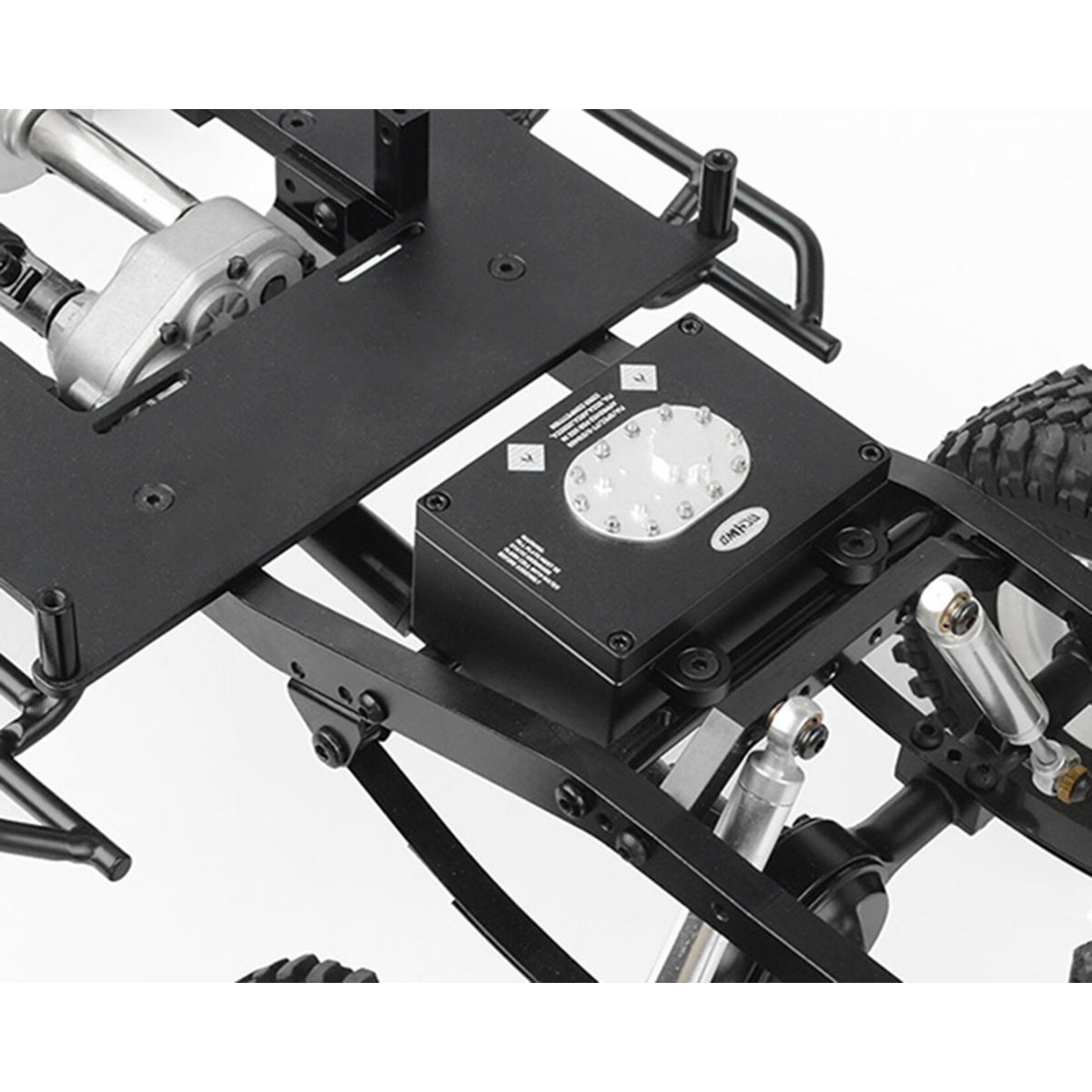 RC4WD #Z-S1093 RC4WD Billet Aluminum Fuel Cell Radio Box (Black)