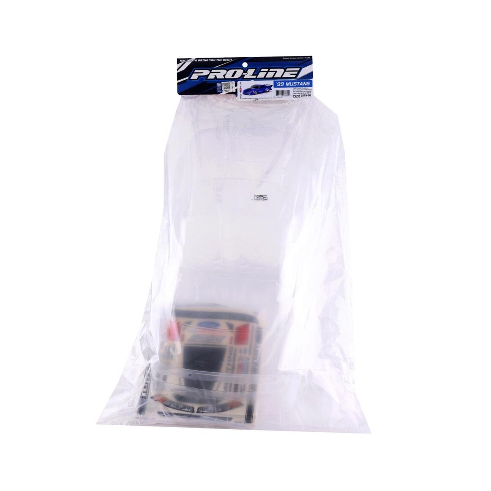 Pro-Line #3579-00 Pro-Line 1999 Ford Mustang No Prep Drag Racing Body (Clear)