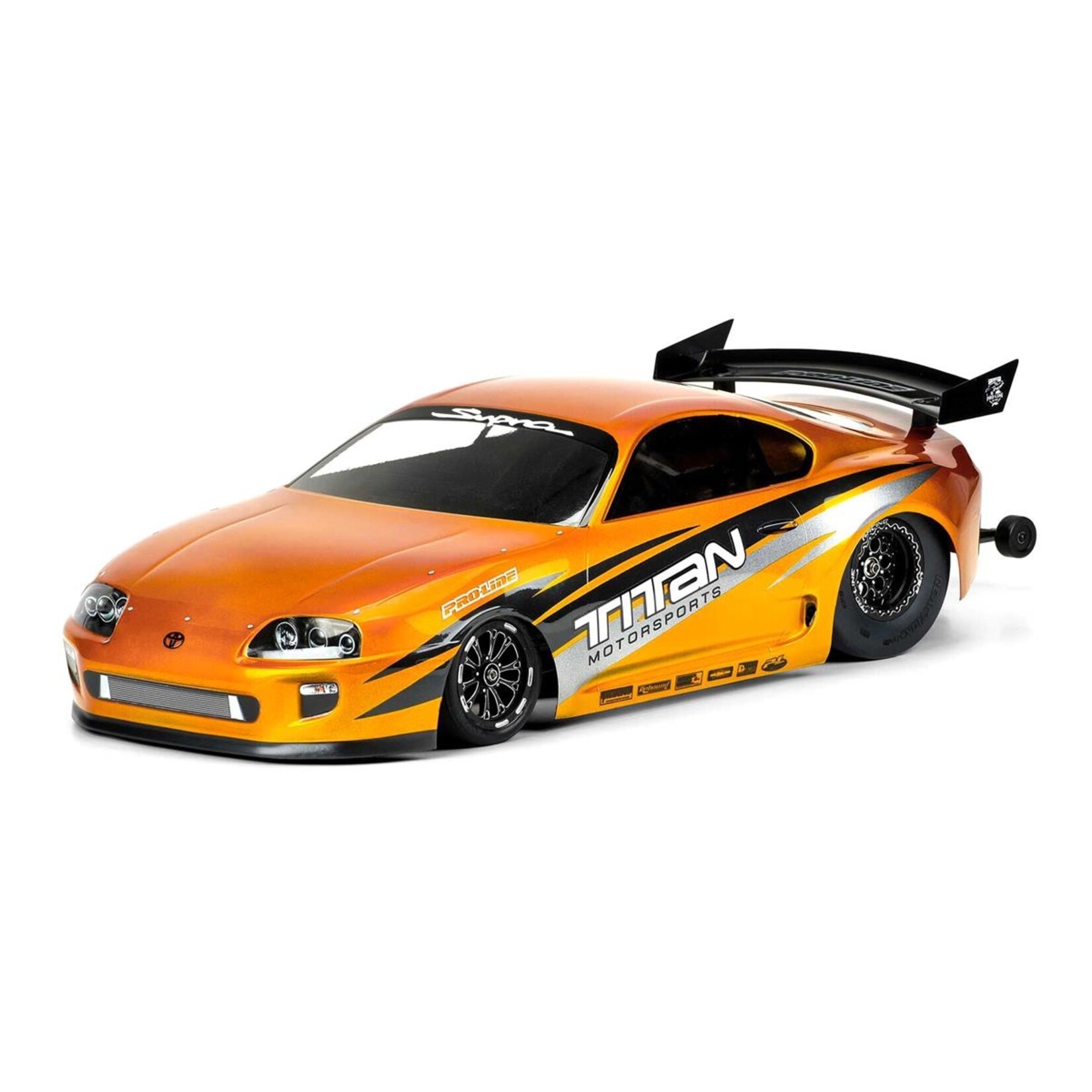 Pro-Line #3561-00 Pro-Line 1995 Toyota Supra Short Course No Prep Drag Racing Body (Clear)