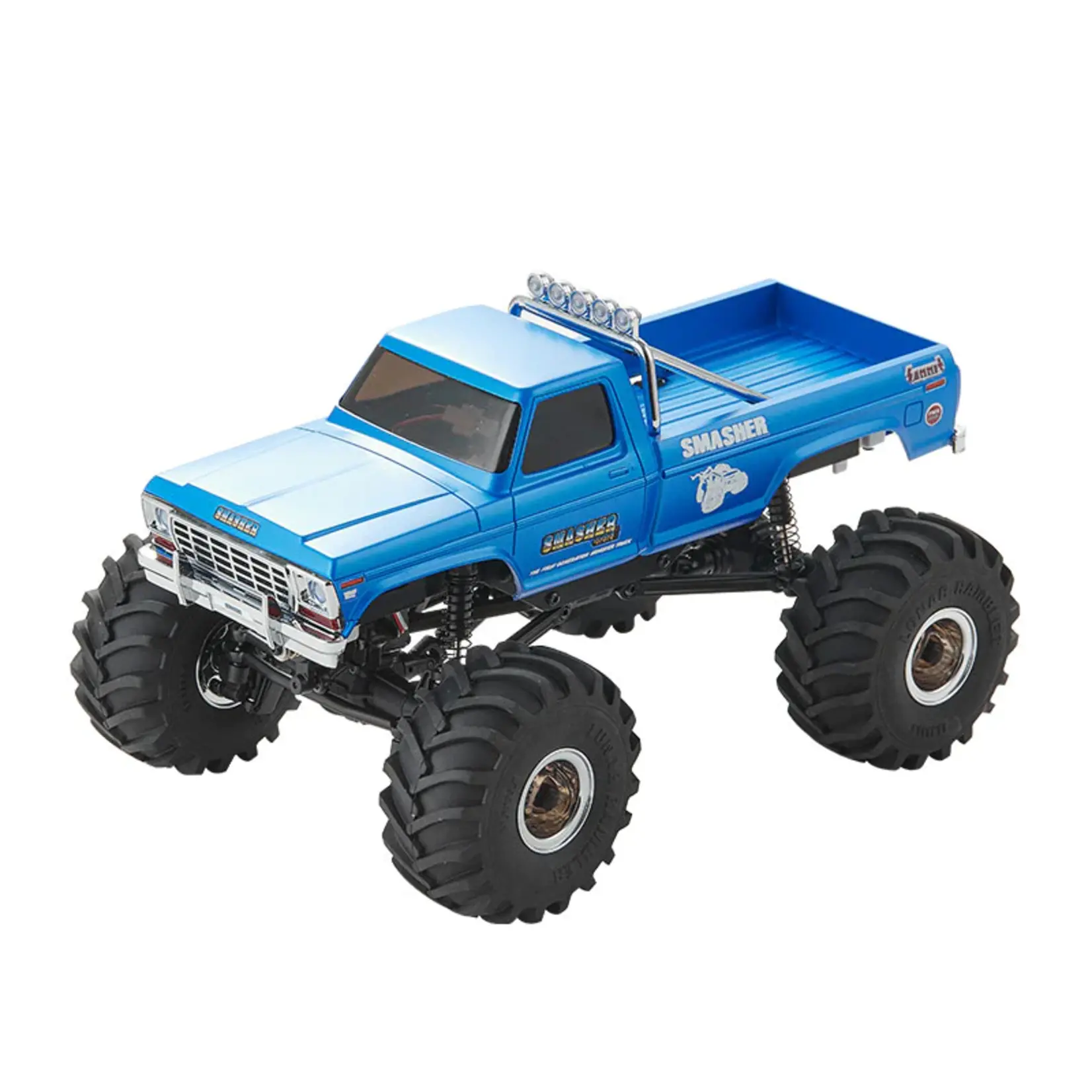 FMS FMS 1:24 FCX24 Smasher V2 Monster Truck RTR (Blue) #FMS12402RTRBUV2