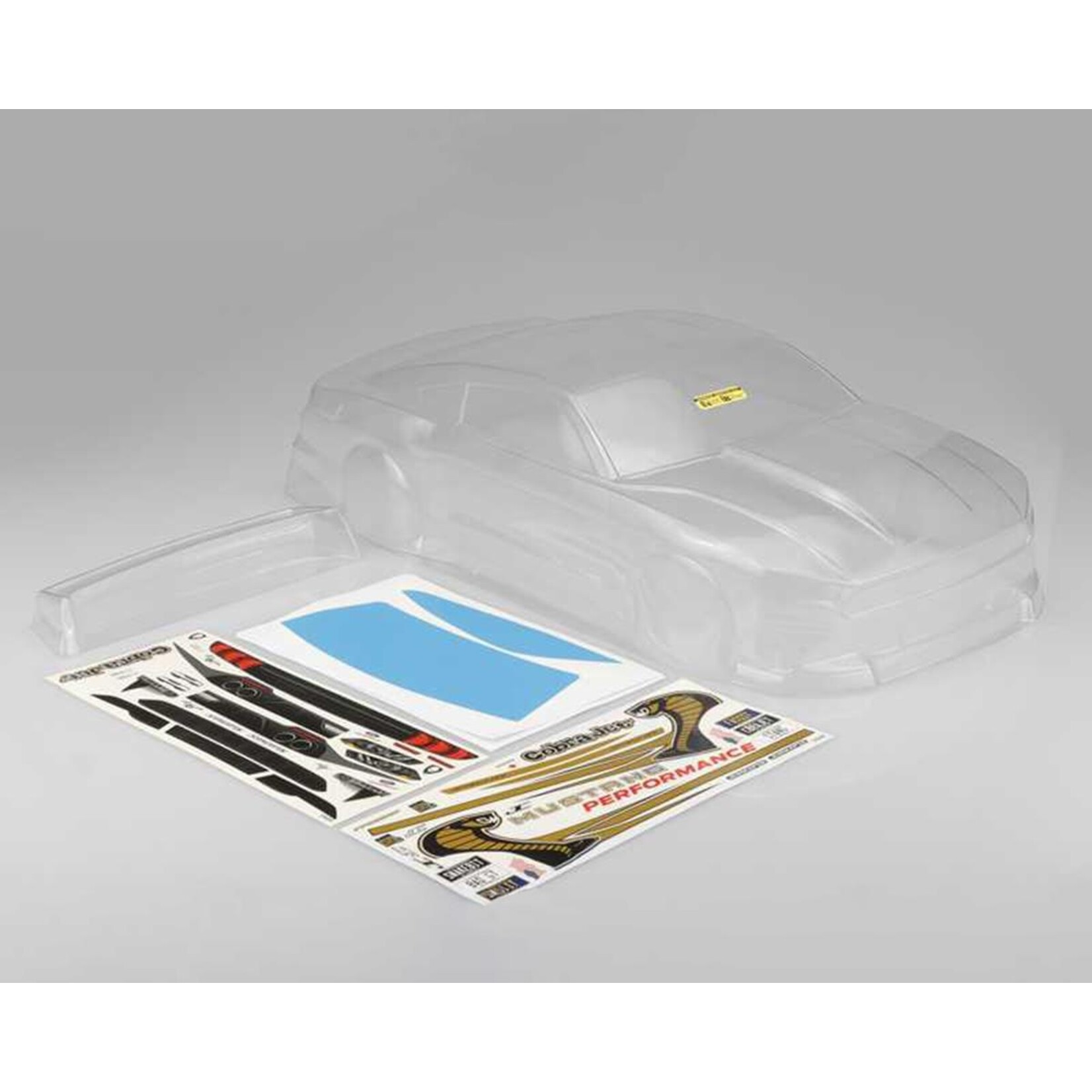 JConcepts #0442 JConcepts 2018 Ford Mustang Cobra Jet Street Eliminator Drag Racing Body (Clear)