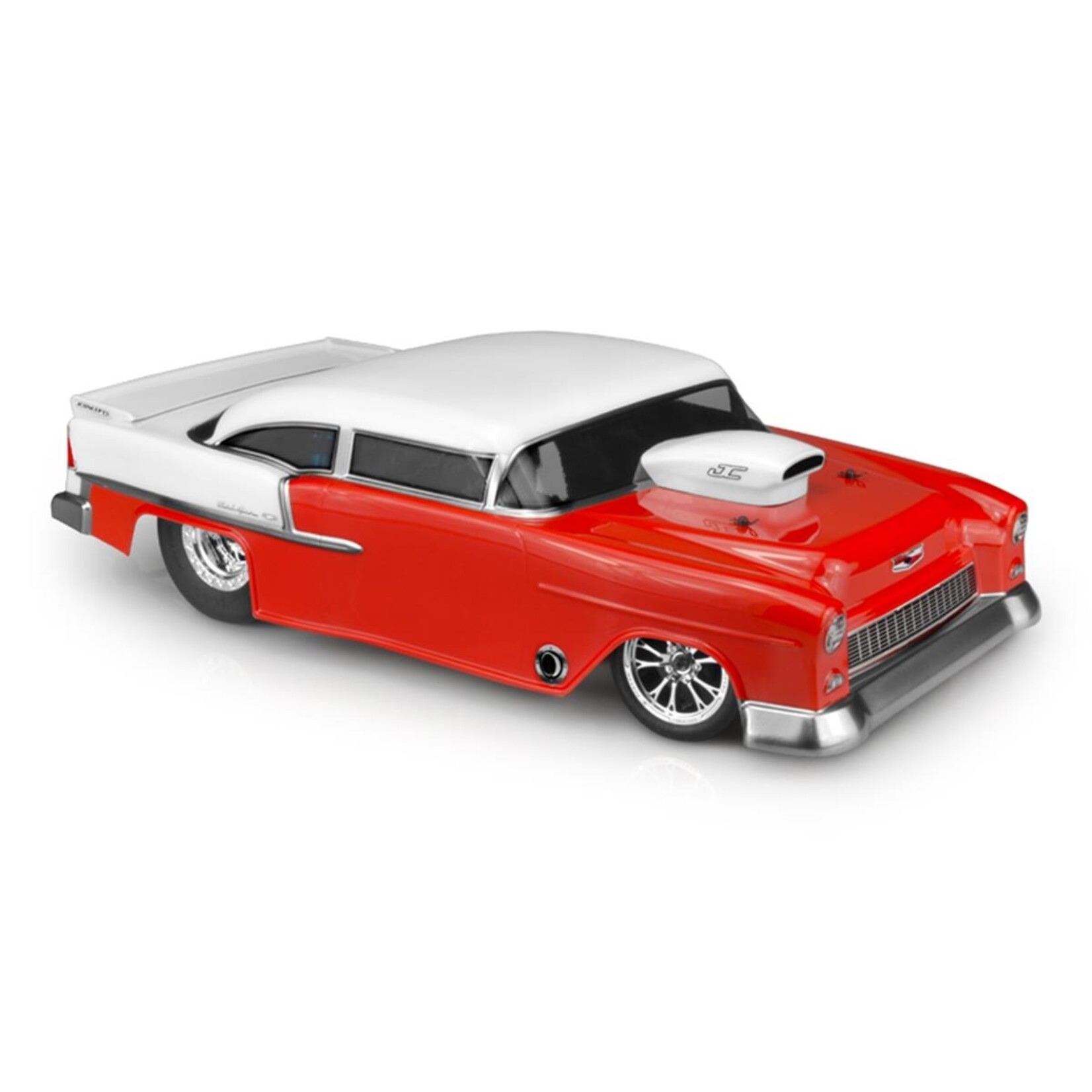 JConcepts JConcepts 1955 Chevy Bel Air Street Eliminator Drag Racing Body (Clear) #0365