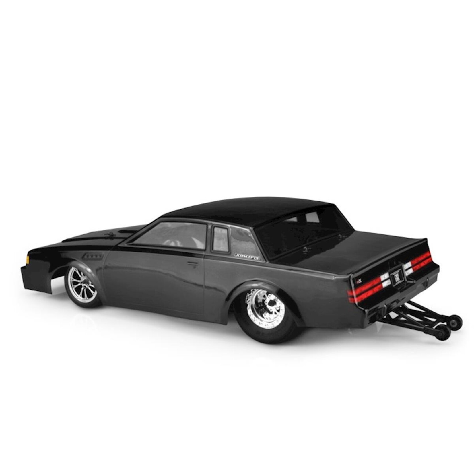 JConcepts #0357 JConcepts 1987 Buick Grand National Street Eliminator Drag Racing Body (Clear)