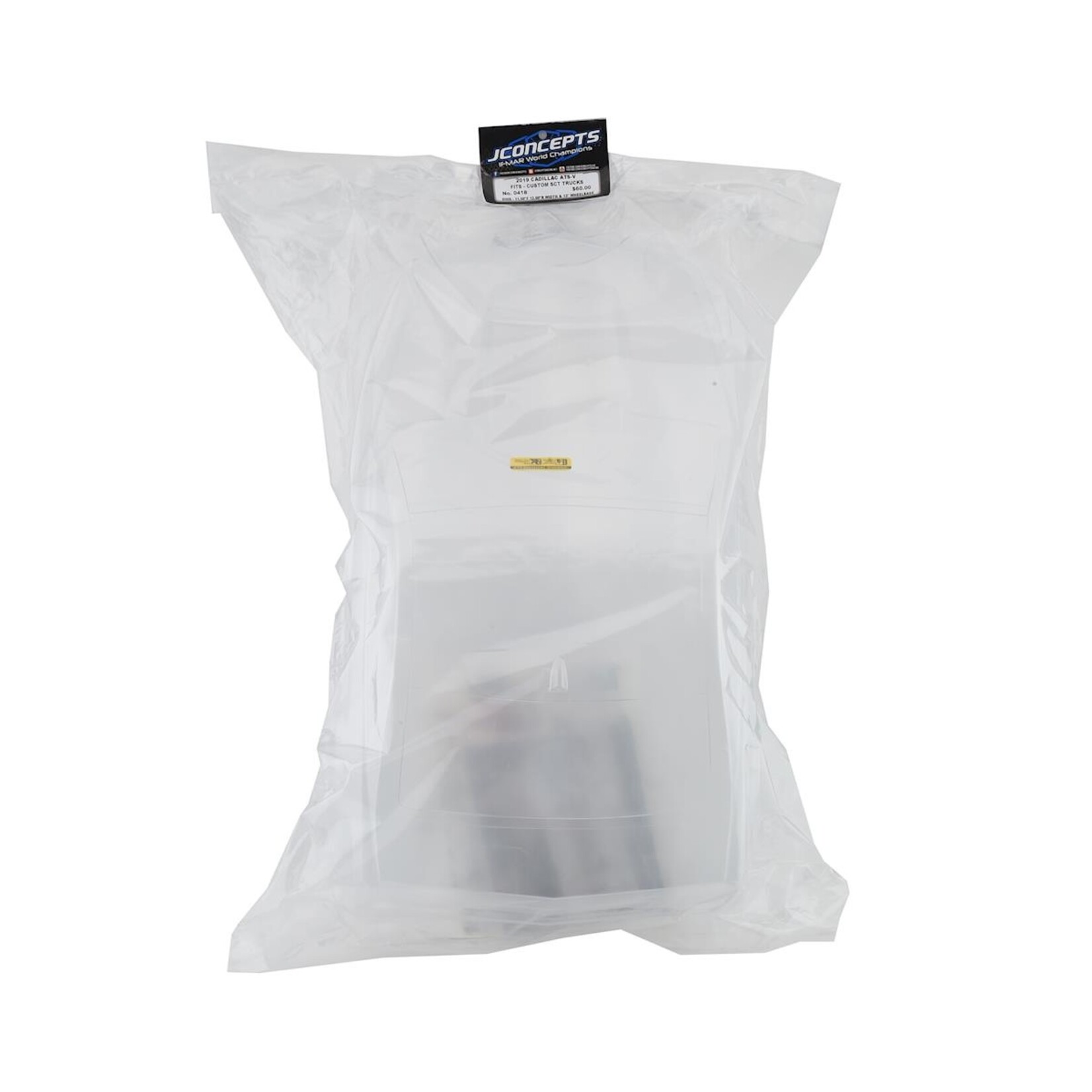 JConcepts #0418 JConcepts 2019 Cadillac ATS-V Street Eliminator Drag Racing Body (Clear)