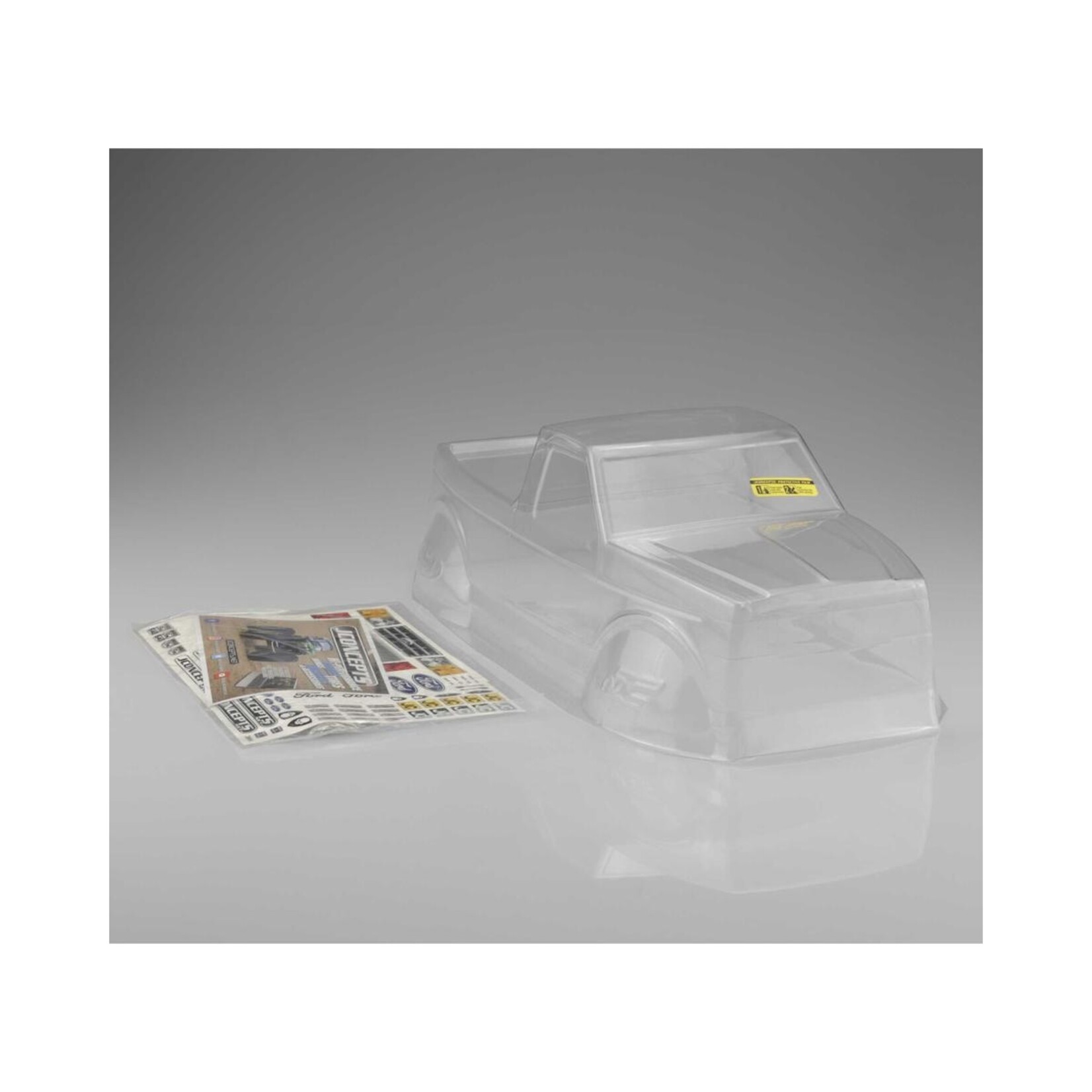 JConcepts #0439 JConcepts Tucked 1989 Ford F-250 Scale Rock Crawler Body (Clear) (12.3")
