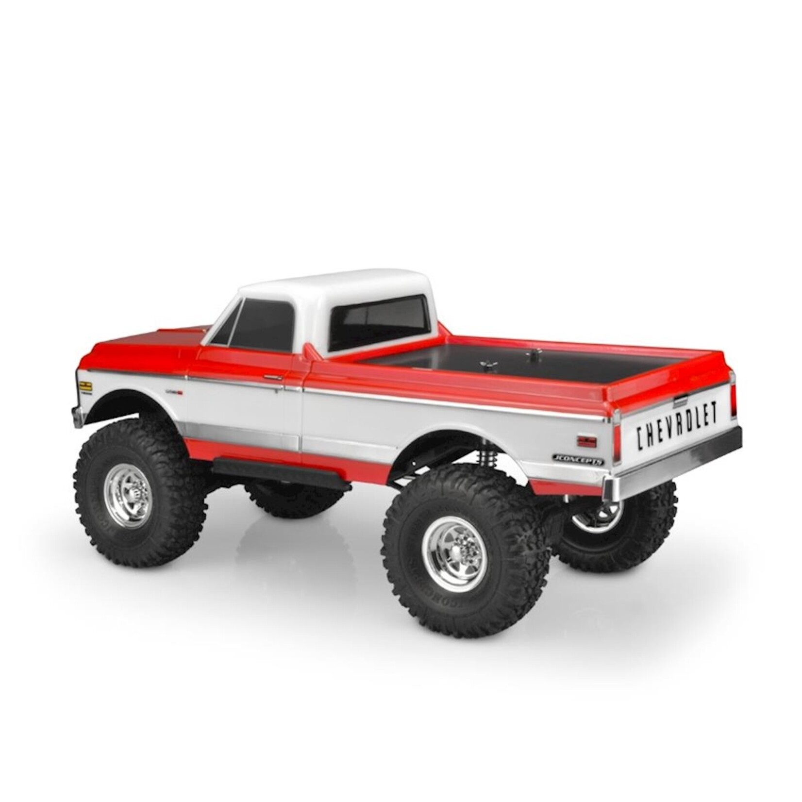JConcepts #0416 JConcepts 1970 Chevy C10 Rock Crawler Body (Clear) (12.3")