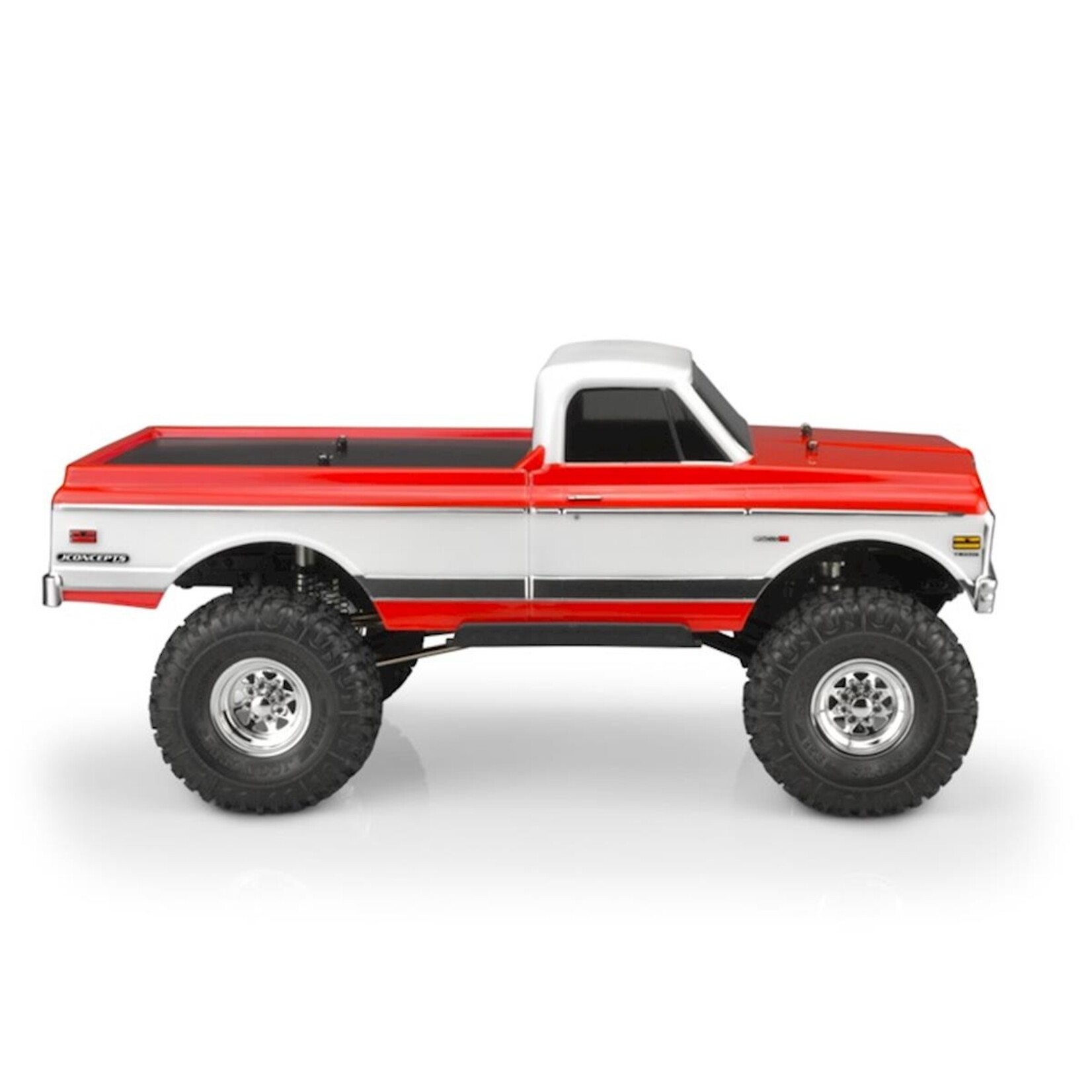 JConcepts #0416 JConcepts 1970 Chevy C10 Rock Crawler Body (Clear) (12.3")