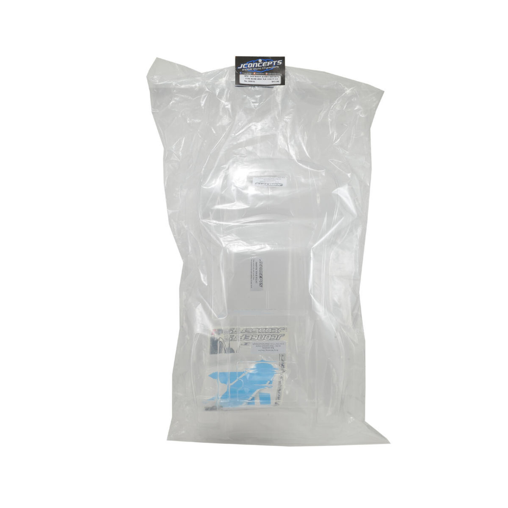 JConcepts #0282L JConcepts "HF2 SCT" Low-Profile Short Course Truck Body (Clear) (Lightweight)