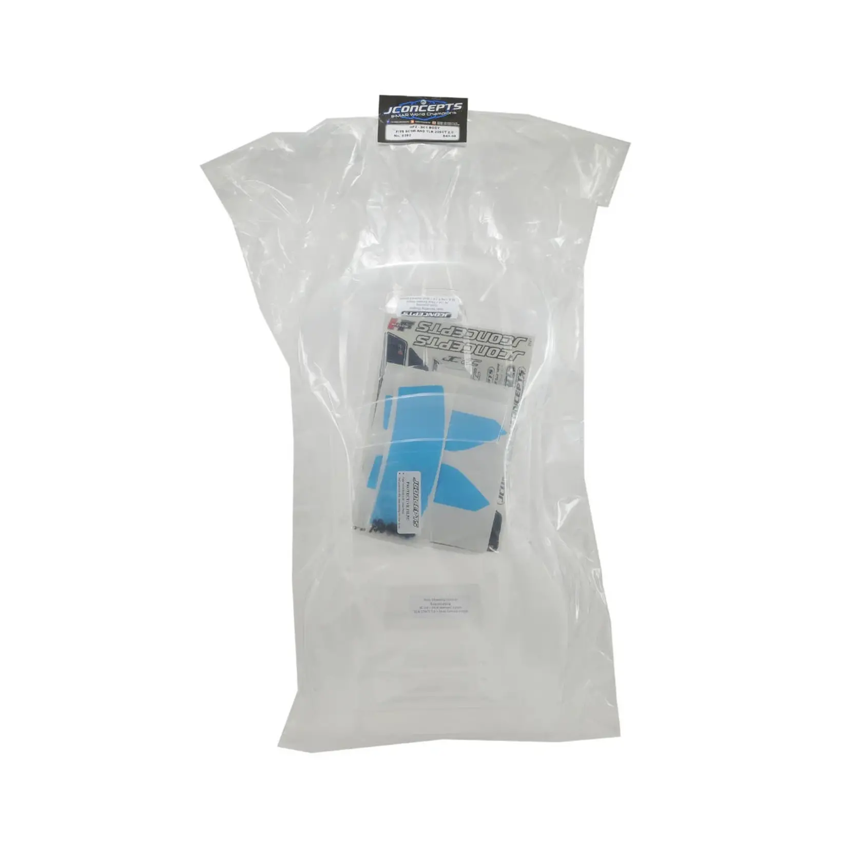 JConcepts #0282 JConcepts "HF2 SCT" Low-Profile Short Course Truck Body (Clear)