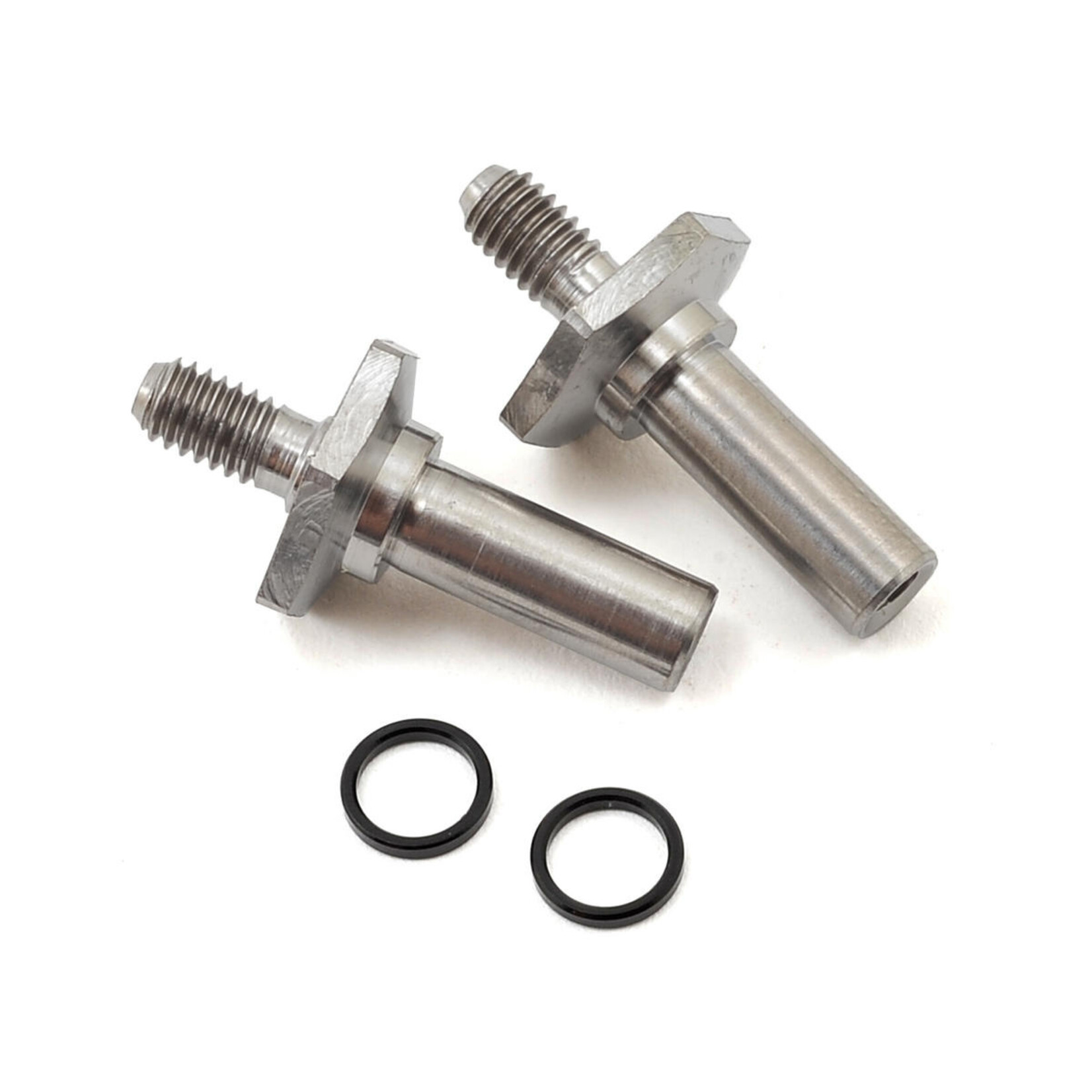 JConcepts #2566T JConcepts B6/B6D Titanium Front Axle Set