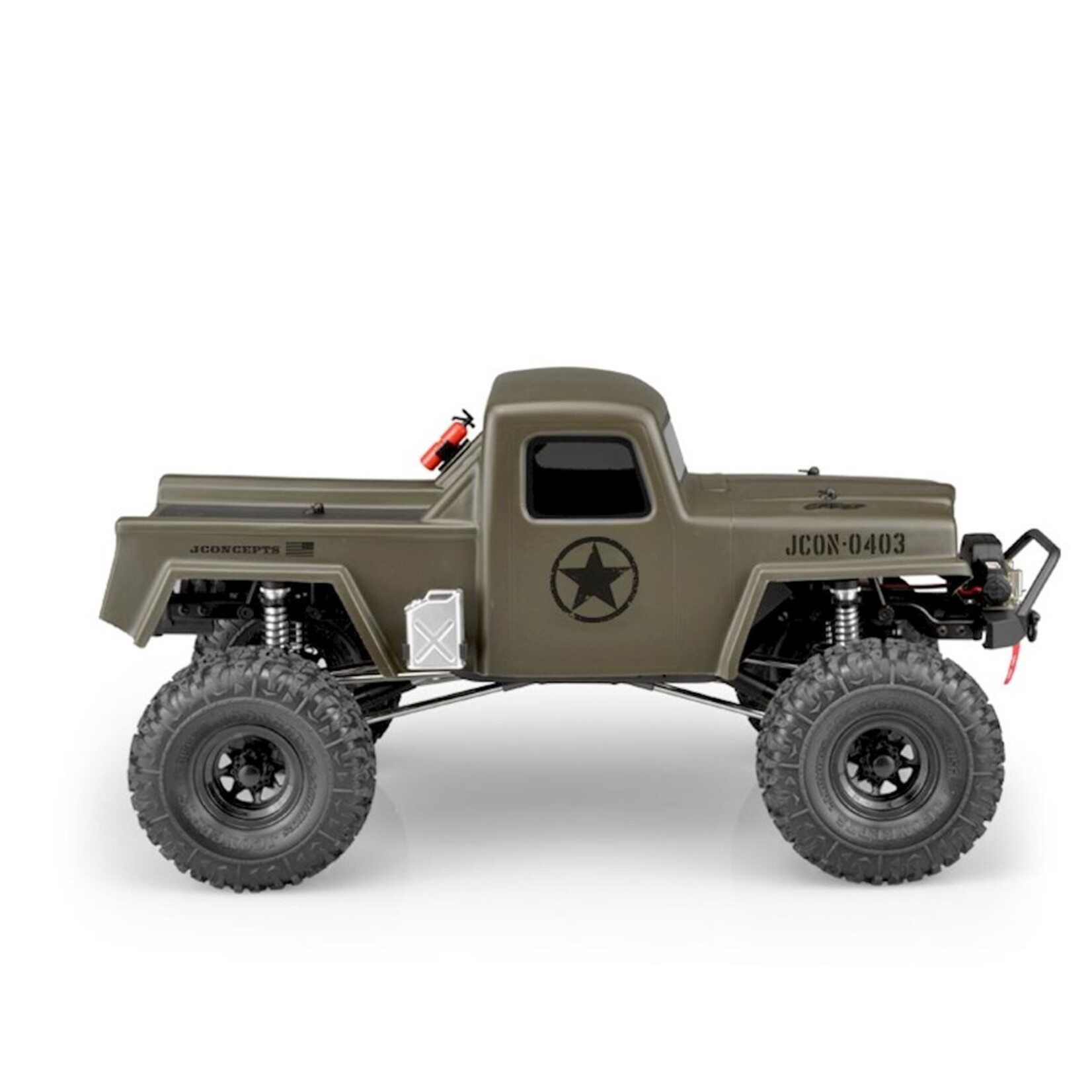 JConcepts #0403 JConcepts JCI Creep 12.3" Rock Crawler Body (Clear)