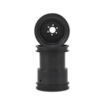 JConcepts #3377B JConcepts Tribute 2.6x3.6" Monster Truck Wheel (Black) (2)