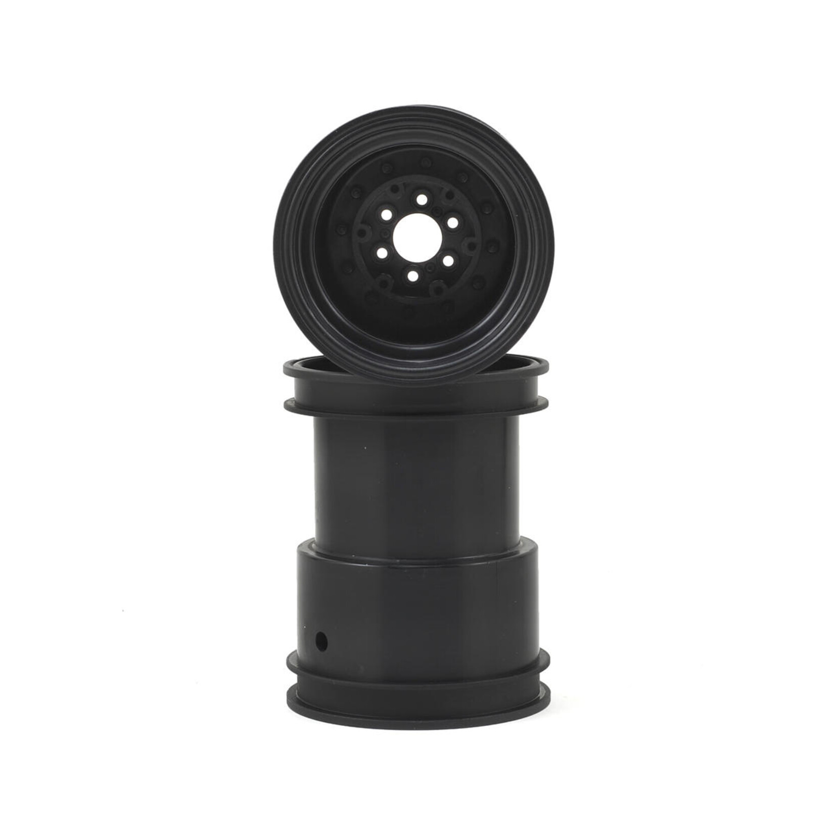 JConcepts #3377B JConcepts Tribute 2.6x3.6" Monster Truck Wheel (Black) (2)