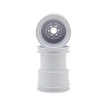 JConcepts #3377W JConcepts Tribute 2.6 x 3.6" Monster Truck Wheel (White) (2)