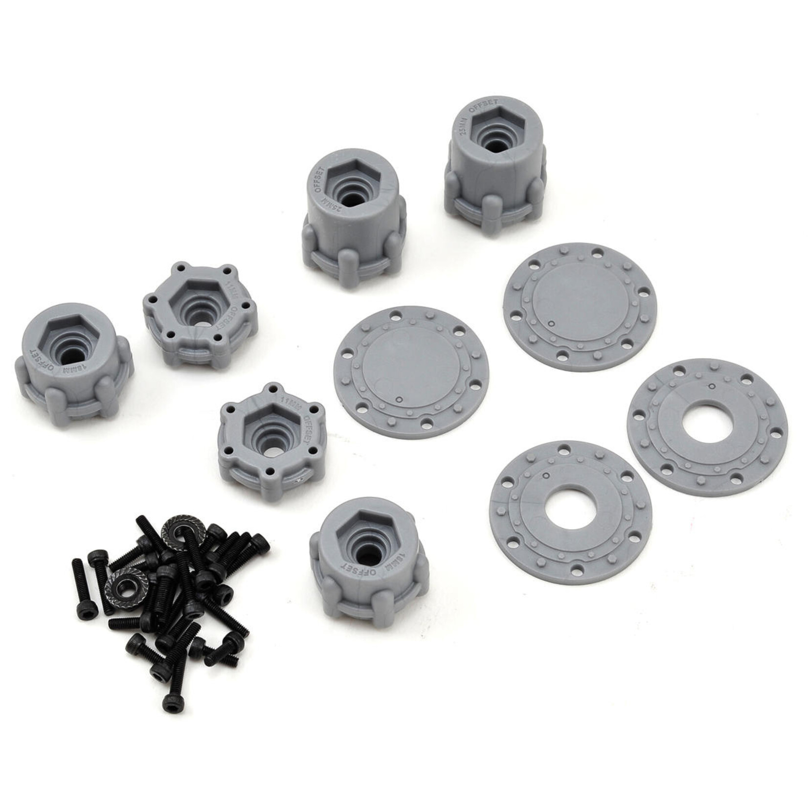 JConcepts #3377S JConcepts Tribute 2.6x3.6" Monster Truck Wheel (Silver) (2)