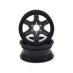 JConcepts #3379B JConcepts 12mm Hex Dragon 2.6" Mega Truck Wheel w/Offset Adapters (Black) (2)