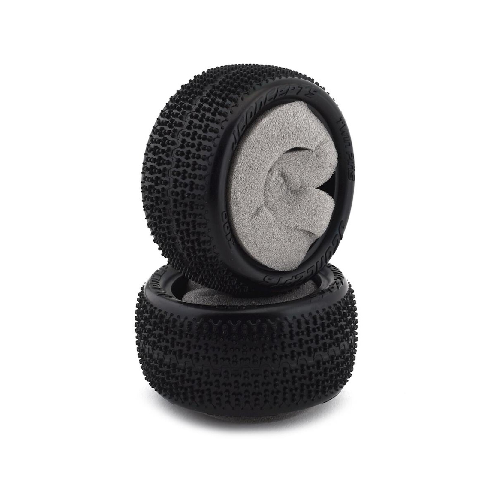 JConcepts #3190-010 JConcepts Twin Pins Carpet 2.2" Rear Buggy Tires (2) (Pink)