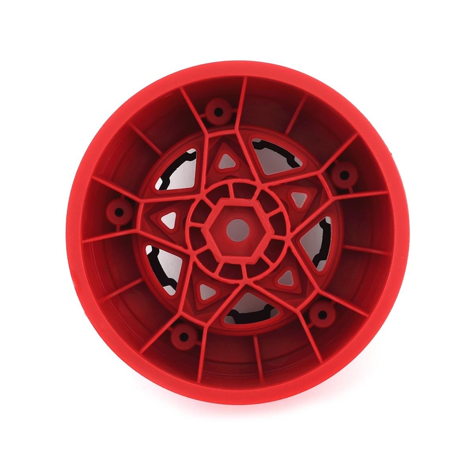 JConcepts #3391RB JConcepts Tremor Short Course Wheels (Red) (2) (Slash Rear) w/12mm Hex