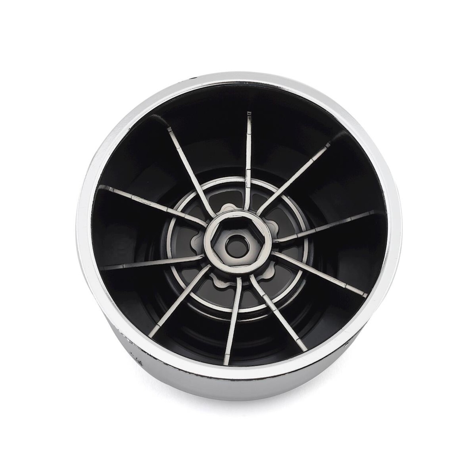 JConcepts JConcepts Tactic Street Eliminator Rear Drag Racing Wheels (2) (Chrome) w/12mm Hex #3400C