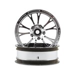 JConcepts #3399C JConcepts Tactic Street Eliminator 2.2" Front Drag Racing Wheels (2) (Chrome) w/12mm Hex