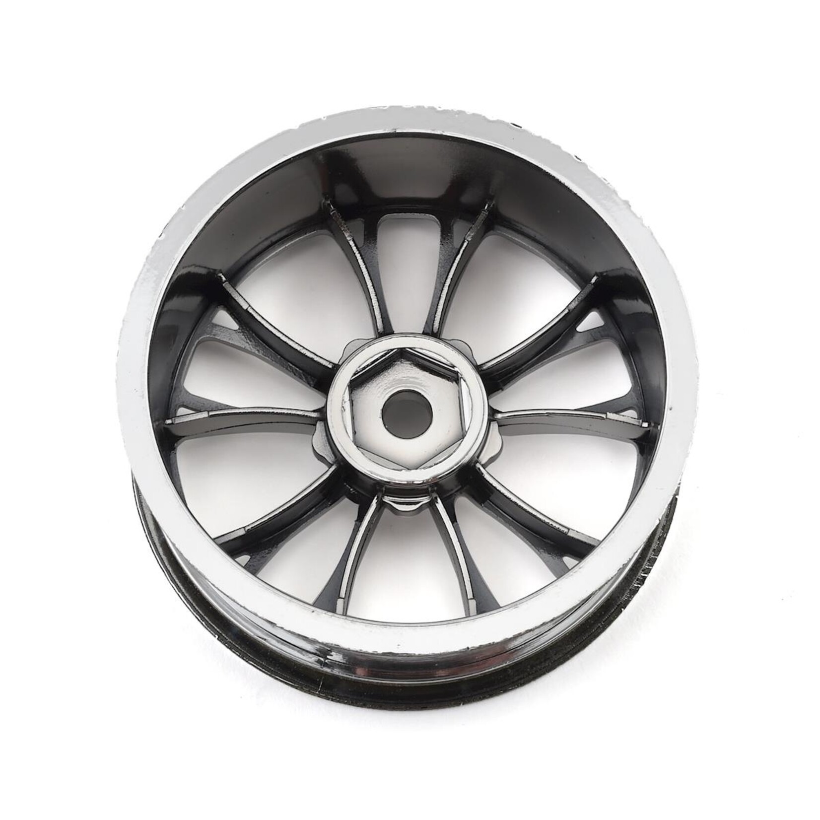 JConcepts #3399C JConcepts Tactic Street Eliminator 2.2" Front Drag Racing Wheels (2) (Chrome) w/12mm Hex
