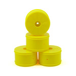 JConcepts #3366Y JConcepts 12mm Hex Bullet 60mm Rear Wheels (4) (22/22-4/B-MAX4) (Yellow)