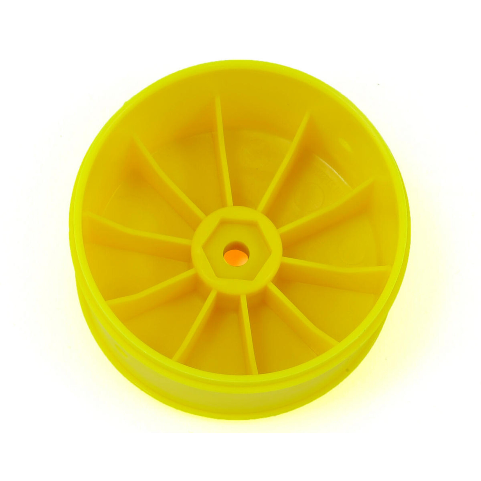 JConcepts JConcepts 12mm Hex Bullet 60mm Rear Wheels (4) (22/22-4/B-MAX4) (Yellow) #3366Y