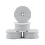 JConcepts #3327W JConcepts 12mm Hex Mono 2.2 4WD Front Buggy Wheels (4) (22-4) (White)