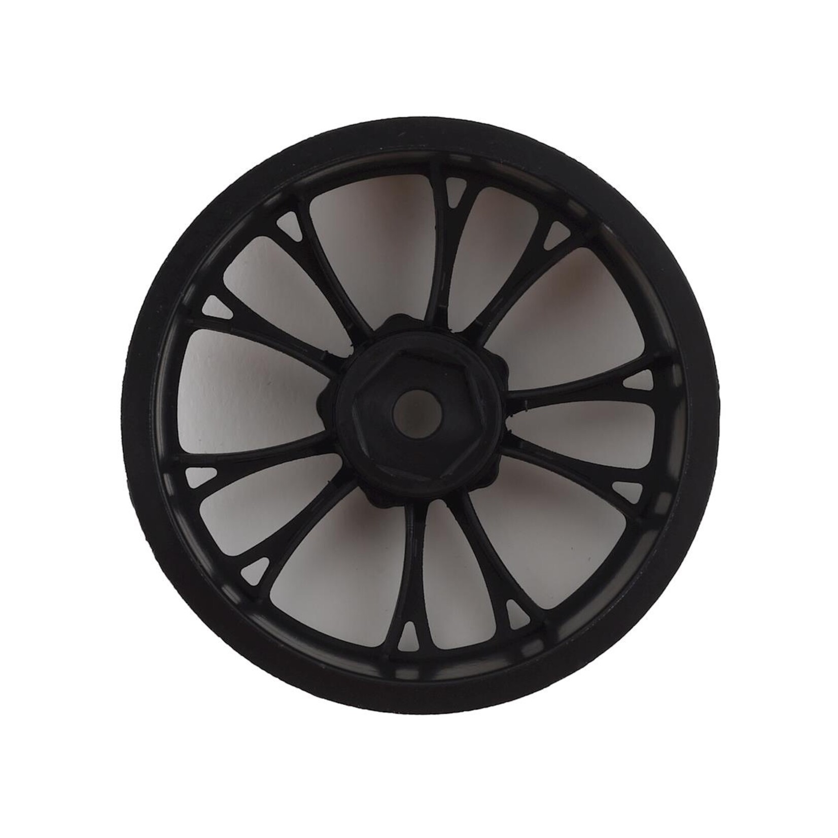 JConcepts #3399B JConcepts Tactic Street Eliminator 2.2" Front Drag Racing Wheels (2) (Black) w/12mm Hex