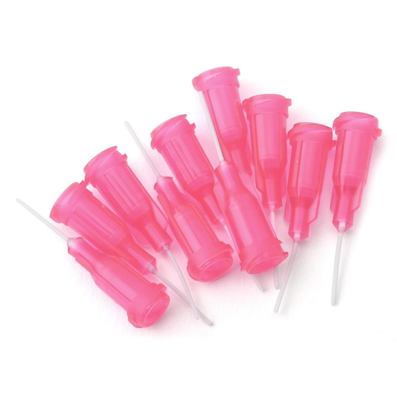 JConcepts #8123 JConcepts RM2 Thin Bore Glue Tip Needles (Pink) (10)